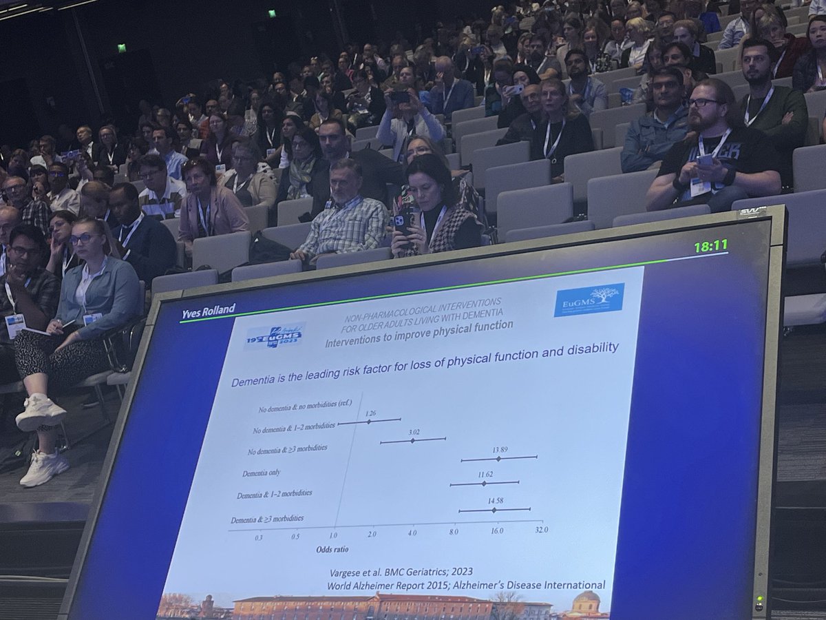 GiusepeBellelli's tweet image. ⁦@RollandYves2⁩ brilliant speech at 2023 #eugms congress