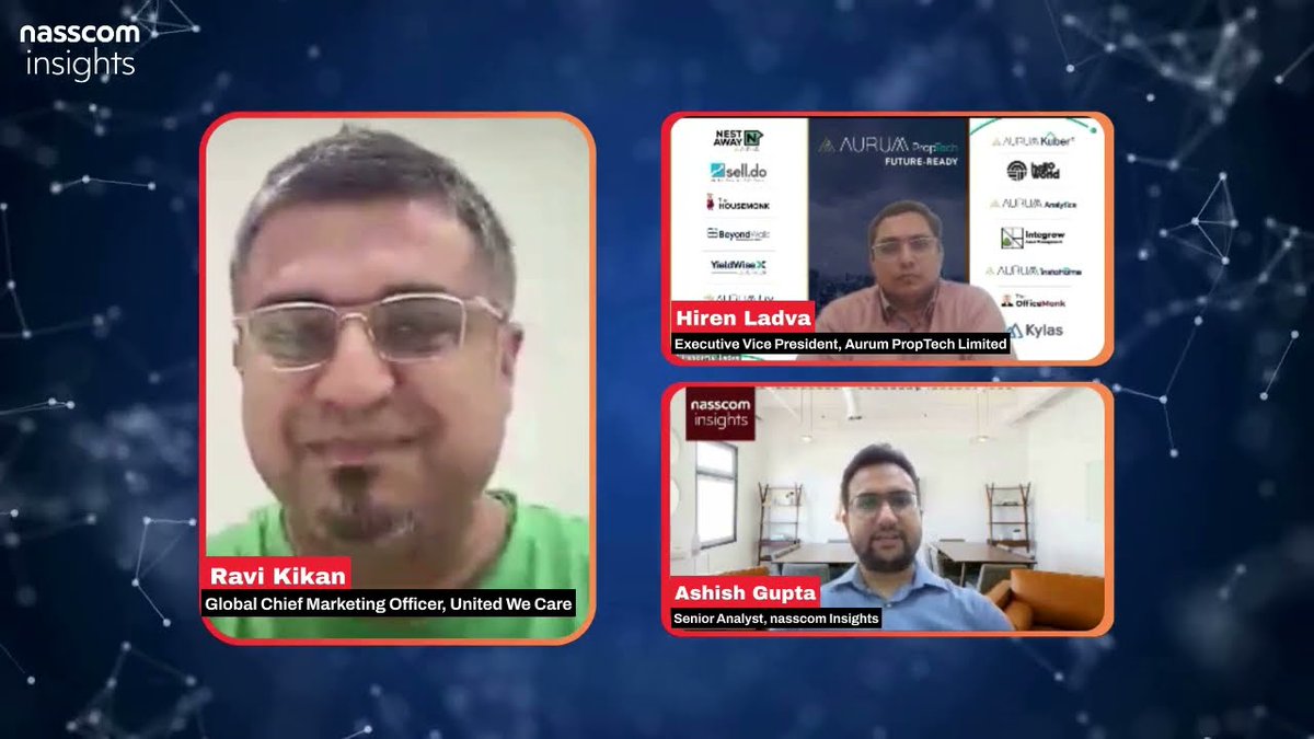 NasscomR's tweet photo. Curious about the quarterly performance of Indian tech startups, the changing funding landscape, and investors' strategies?  

Listen in to Ashish Gupta (@AshishGupta237) from @NasscomR, Ravi Kikan (@ravikikan) from @unitedwecare_in  & Hiren Ladva from @AurumProptech to discover key insights  

Watch the Video here 👉 https://t.co/xoOeXqZkL6

#techstartups #striveup #startupchronicles #IndianStartups #Innovation #DigitalTransformation