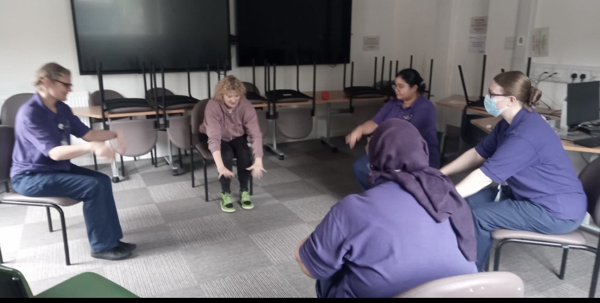 virtualmotiondance (@vmdanceuk) on Twitter photo We heard some brilliant stories yesterday about the experiences of working within the various NHS departments!
Here we are creating ideas for our film and event on Saturday!
<a href="/AandHUHL/">Arts & Heritage University Hospitals Leicester</a> <a href="/Leic_hospital/">Leicester's Hospitals</a> <a href="/ourNHstories/">OurNHstories</a> <a href="/ward33LR/">Ward 33 LRI</a> pop in today from 2pm undercroft seminar room 💙 We heard some brilliant stories yesterday about the experiences of working within the various NHS departments!
Here we are creating ideas for our film and event on Saturday!
<a href="/AandHUHL/">Arts & Heritage University Hospitals Leicester</a> <a href="/Leic_hospital/">Leicester's Hospitals</a> <a href="/ourNHstories/">OurNHstories</a> <a href="/ward33LR/">Ward 33 LRI</a> pop in today from 2pm undercroft seminar room 💙
