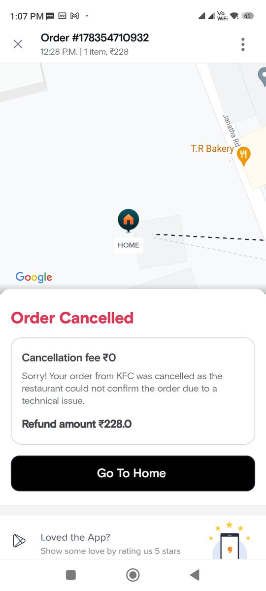 benish369's tweet photo. @SwiggyCares This is not the first time and what is the take on your side that refunding after 45mins resolves it. Someone must have ordered it during their lunch time and expected it to arrive in 18mins the TAT you've promised instead no response until we enquire. https://t.co/X7bavSwL03