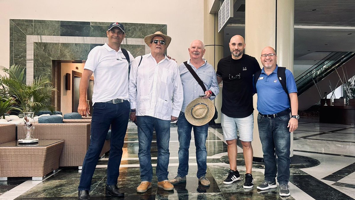 HavanaturEs's tweet image. Hoy comenzamos el FAM TRIP CUBA 2023 con agencias de viaje españolas por el Oriente cubano🥳🤩🌴. Del 19 al 29 de septiembre estaremos de recorrido por estas bellas tierras. Síguenos en esta aventura y ¡ATRÉVETE A VIVIRLO!
#CubaTeEspera #AtreveteaVivirlo #orientecubano #famtrip