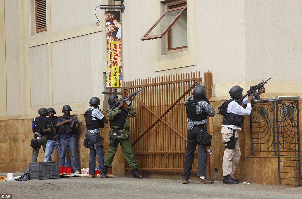 HistoryKE's tweet photo. Ten years since #WestgateAttack, we remember the fallen and injured. 

We also celebrate the gallantry and sacrifice of rescuers - both civilian and uniformed, investigators, blood donors and all others who genuinely and with clean hearts rallied to provide much needed support and assistance.

Terrorism has no place in modern society.