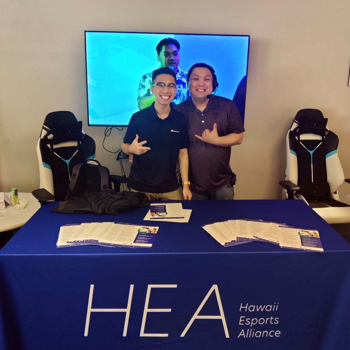hawaiigeek's tweet photo. Hawaii Esports Alliance is a nonprofit supporting the growth of Hawaii's esports scene by connecting local gaming communities to esports events, job opportunities, and—most importantly—each other. Meet them at the 15th Hawaii Geek Meet on Sunday, Sept. 24 at Magic Island. https://t.co/ASyxuM0maI