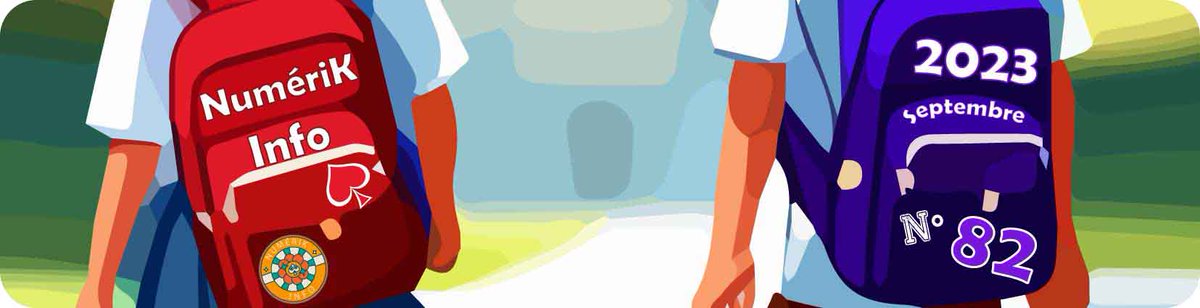 📢 Deuxième numéro de l'année scolaire ! 🎒 

Découvrez le Numérik Info N°82 avec notre tout nouveau site web pour une expérience encore plus immersive. Restez informés des dernières ressources numériques pour enrichir votre enseignement. 💻📚 #éducation 

numerik-info.glide.page