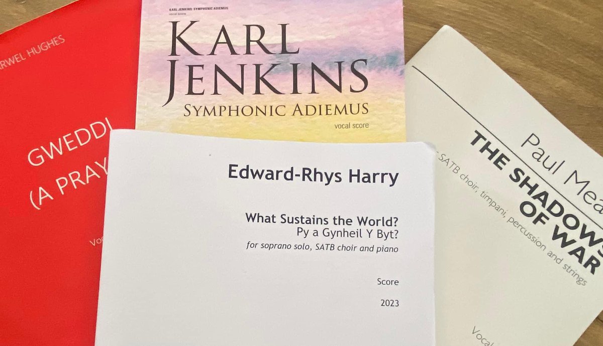Three weeks into rehearsing this fabulous music for the #FestivalofWelshMusicinLondon. There’s still time to join us @LdnWelshChorale if you’d like to be part of it.  Head to our website for more details londonwelshchorale.org.uk/home
 @LlaisLlundain @wales_in_london #CymryLlundain