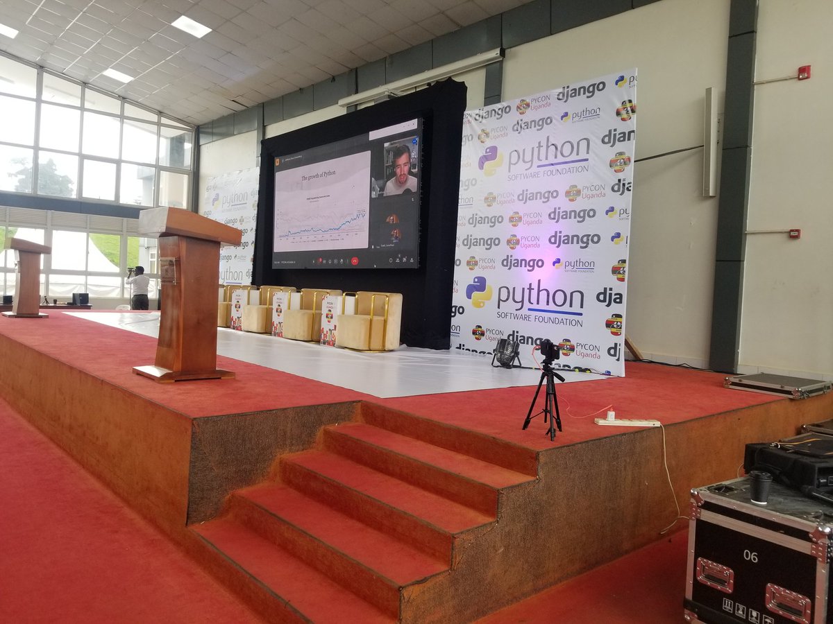 Our Key note speech is on...live from Australia

#PyConUganda2023 #PyConUg23