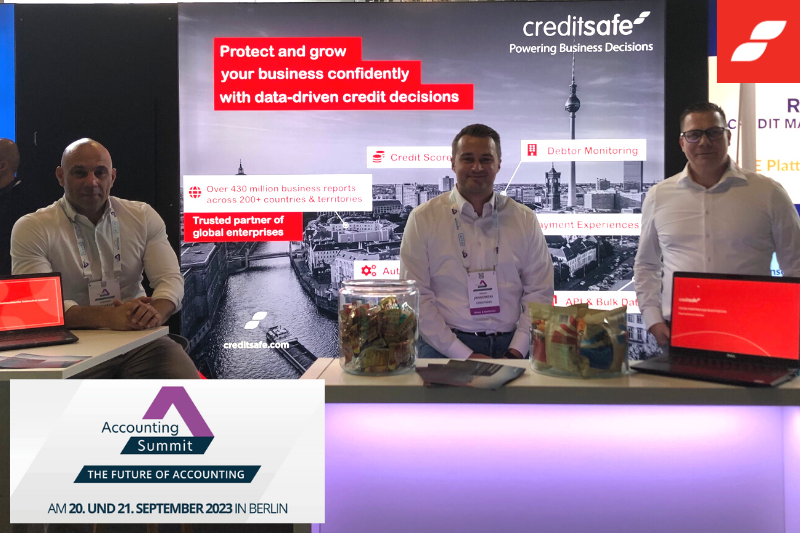 🚀 Ein erfolgreicher erster Tag für #Creditsafe auf der #AccountingSummit! Kommen Sie heute noch in die Station #Berlin &amp; treffen Sie unser Team: Michael Seitz, Thorsten Michalek &amp; Niklas Jankowski!
Alle Infos zu Creditsafe gibt es direkt hier:
creditsafe.com/de/de.html?utm…