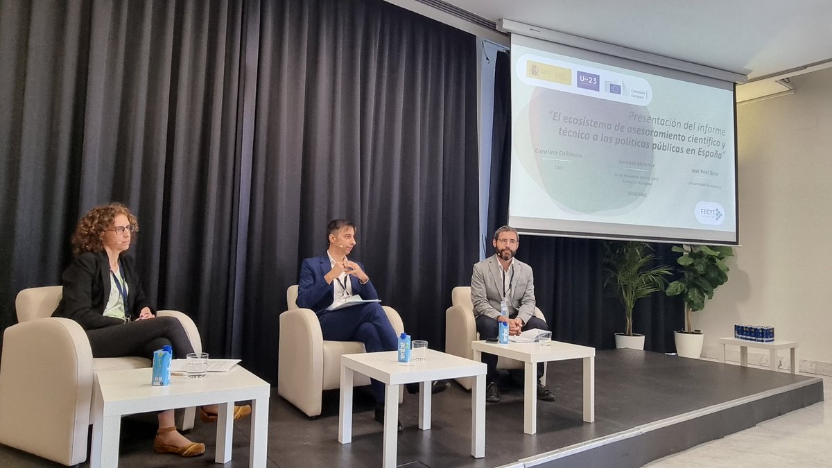 delPinoE's tweet image. Nuestra compañera del @Ingenio_CsicUpv, @CanibanoC, ha participado junto  @Real_Dato_J,  en la elaboración del informe 

El ecosistema de asesoramiento científico y técnico a las políticas públicas en España 

#ScienceForPolicy @CSIC