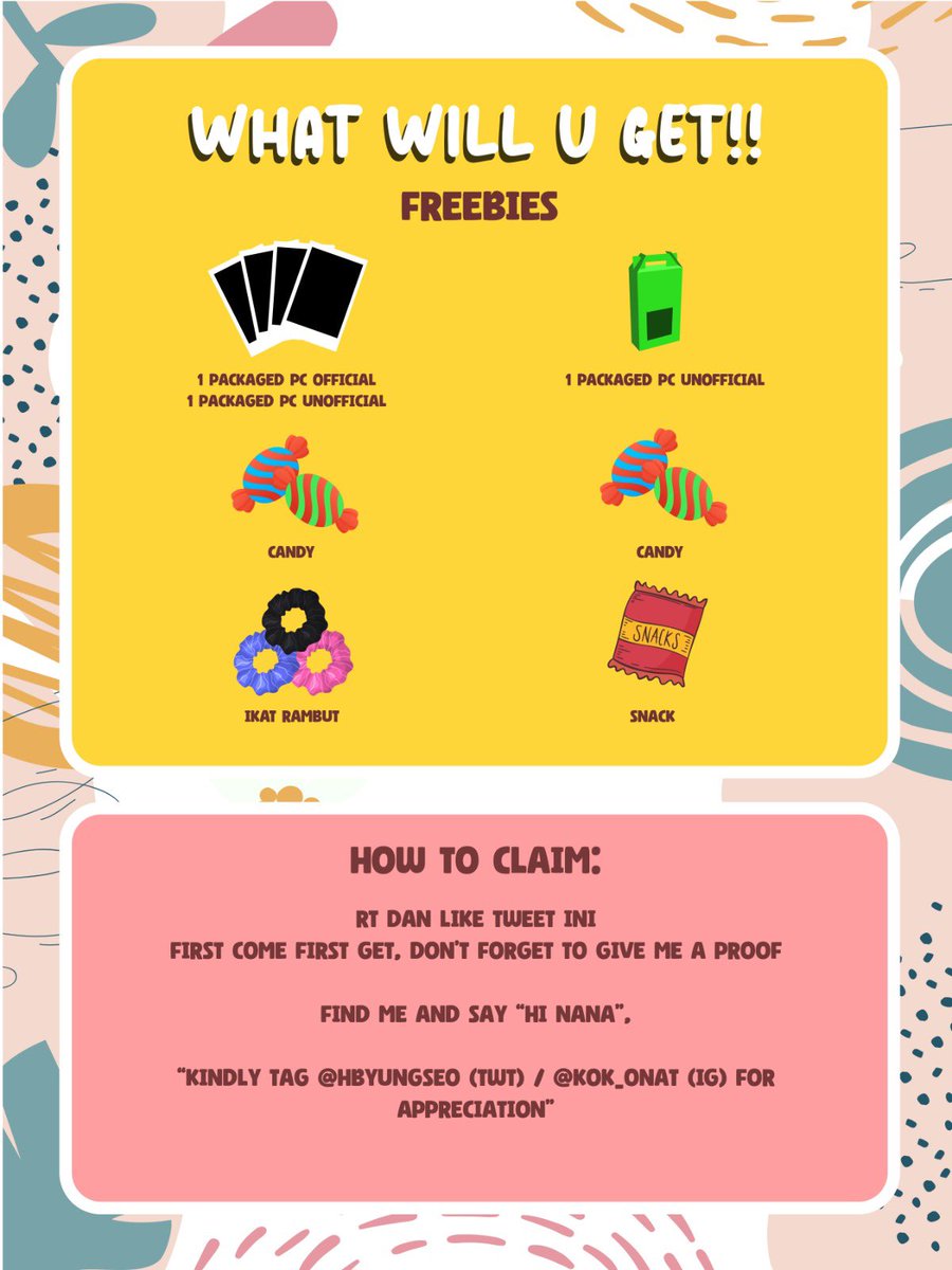 hbyungseo's tweet photo. ✰ FREEBIES SMTOWN LIVE JAKARTA 2023 ✰

By: @hbyungseo 

✨ RT and LIKE are appreciated ✨

Hallo semua, aku mau bagi bagi freebies (PC official packaged are limit quantity, good luck)

🗓 23 September 2023 
📍 GBK
⏰ 12.00 - END

Kindly read this picture below! See you there ✨ https://t.co/ERaJM1YT2U
