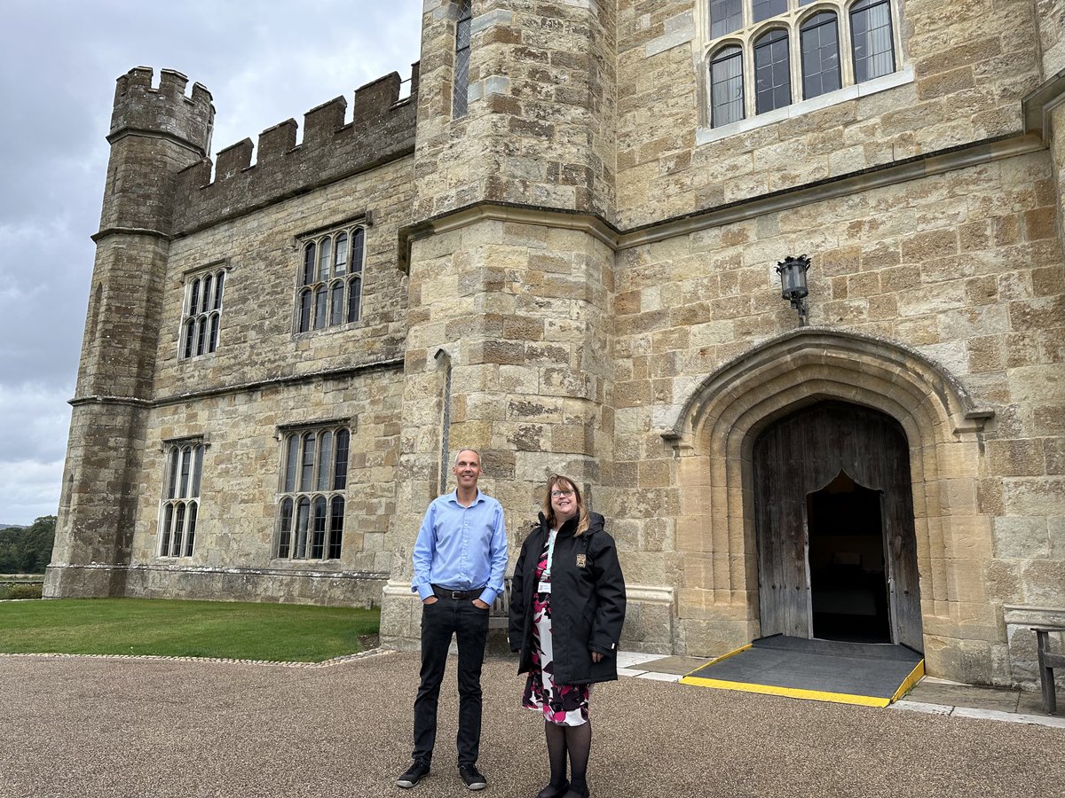 Thanks to ⁦@HBW_LeedsCastle⁩ and her team for the tour of ⁦@leedscastleuk⁩. A heritage gem!