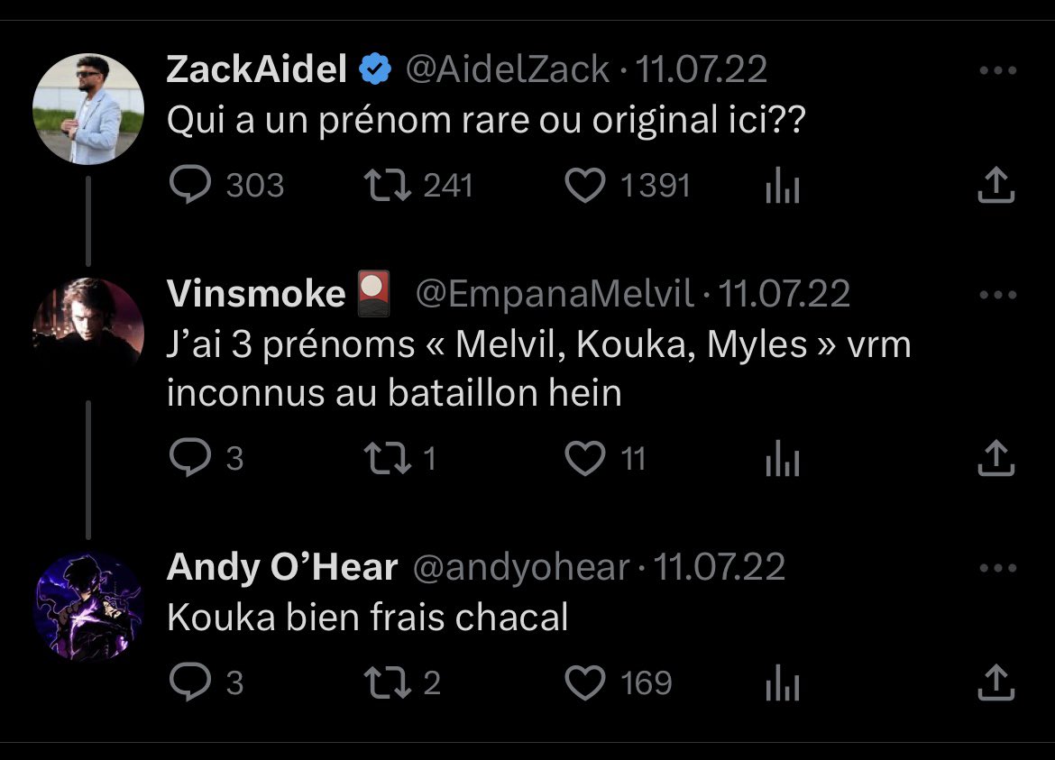 andyohear's tweet photo. @Colin20232248 @EmpanaMelvil Petit souvenir de la fois ou j’ai percer en ratio sur @EmpanaMelvil  🤣🤣 https://t.co/LDuhitr97M