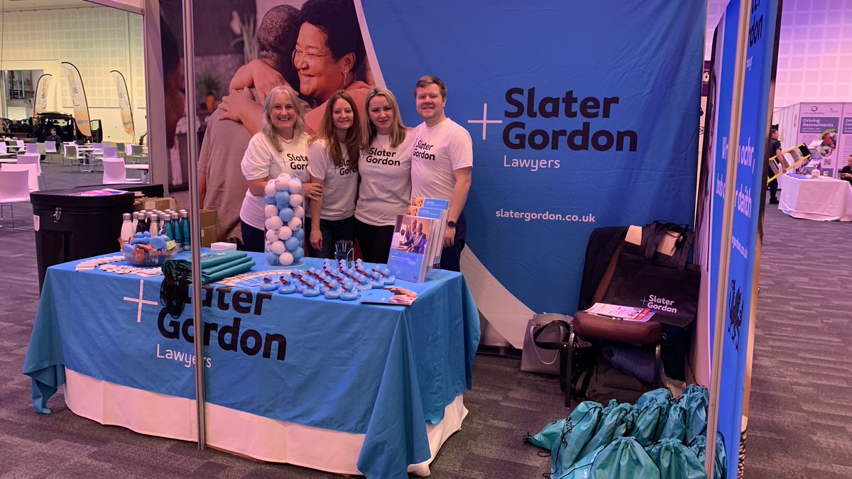 Lovely to be at the @kidztoadultz in ICC Newport with @SlaterGordonUK colleagues…. If you’re near, pop in for a chat 
#KidztoAdultz #BrainInjury #CourtOfProtection #SpinalInjury #CerebralPalsy