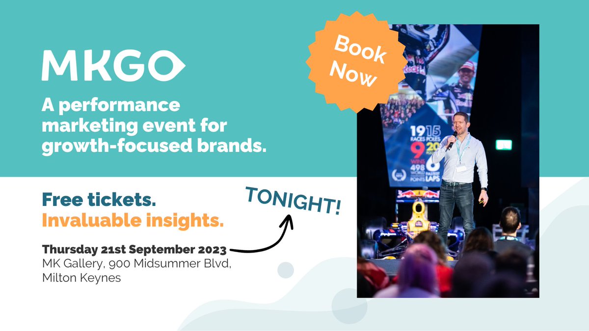 Can’t wait to see everyone at #MKGO this evening at MK Gallery 🙌

And it’s not too late to join us!

We’ve got a few free tickets left, so book now to gain invaluable insights from our expert speakers—food &amp; drinks are provided too!🥙🍻

Don't miss out👇
hubs.ly/Q01W-nCL0