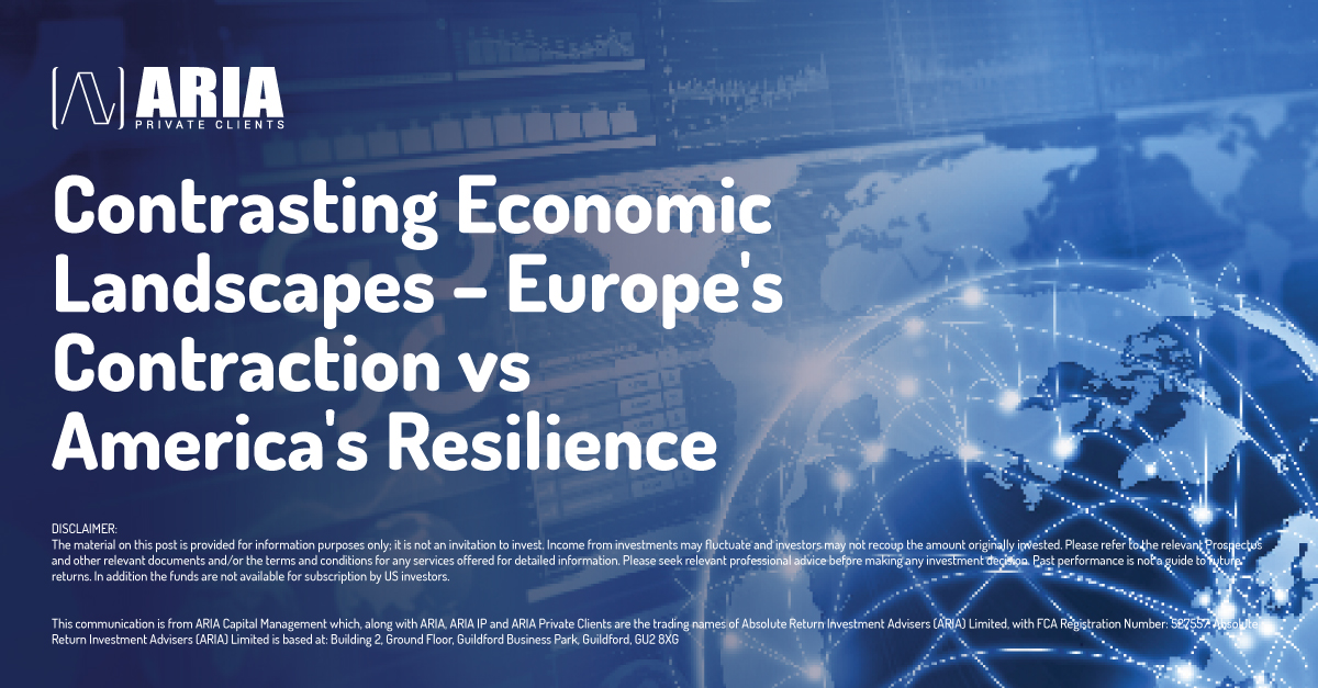 🌐 Economic Recap:

- High EU #inflation 📈
- UK earnings surge 💼
- Mixed US #economic indicators 🇺🇸
- ECB's historic rate move 🏦
- China's #equities rollercoaster 🎢
- #OilPrices nearing $90/bbl 🛢️

Market puzzles aplenty! Dive into the details: 
ariaprivateclients.ie/sep_18_ie.html