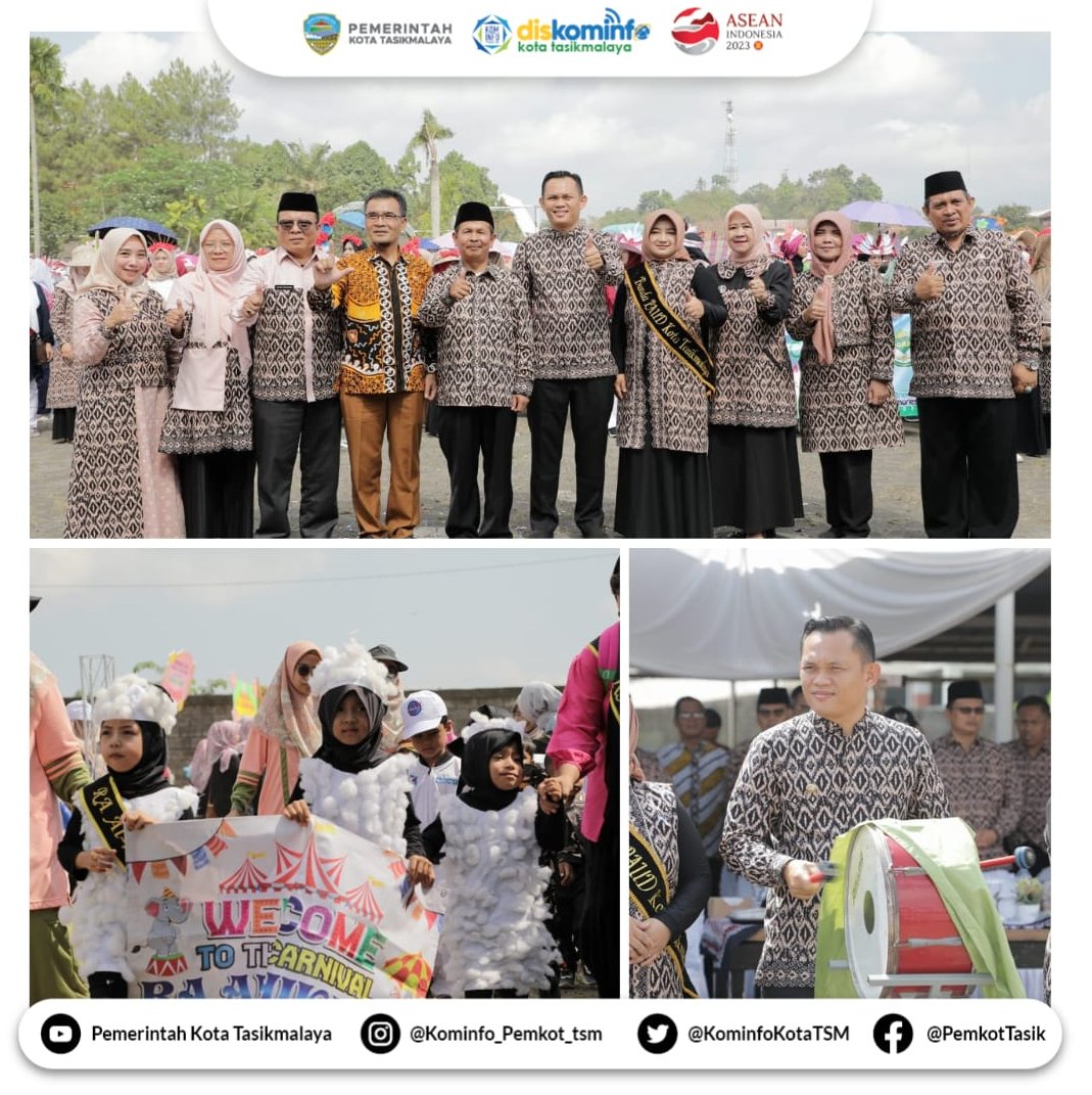 KominfoKotaTSM's tweet image. Karnaval Raudhatul Athfal Pengurus Daerah Ikatan Guru Raudhatul Athfal (IGRA) Kota Tasikmalaya

Selengkapnya : portal.tasikmalayakota.go.id

#kotatasikmalaya #carnival #paud