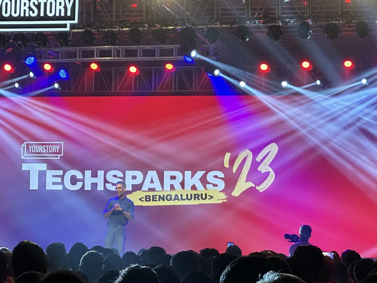 anandvenugop's tweet image. #buildthesystem #defineyourownsuccess #leanstartup @YourStoryCo #TechSparks2023