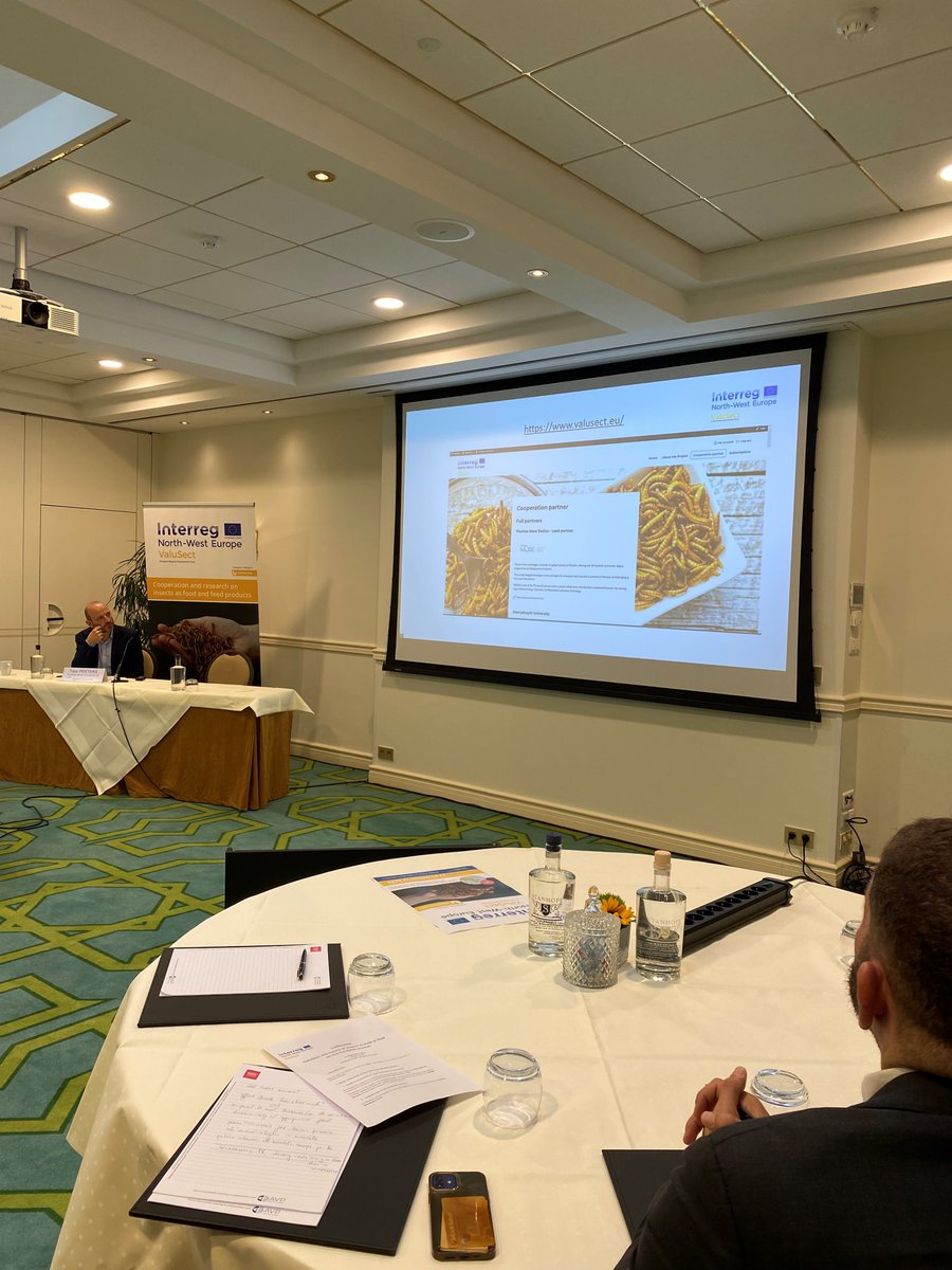 Christine Brombach <a href="/ZHAW/">ZHAW</a> presents the #AcceleratorPlatform🦗This platform aims to overcome the lack of network and information available for the operators in the #insect food and feed sector &amp; it will be very useful in the future🔬
▶️valusect.eu #EUnovelFood