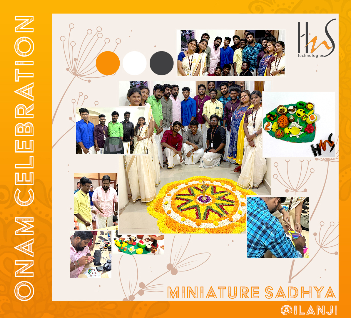 Hardnsofttech's tweet photo. A glimpse on the Onam celebrations at HnS Technologies Pvt. Ltd.
#hns #onam2023 #latepost #celebrations #chennai #ilanji https://t.co/02yeSut5fW