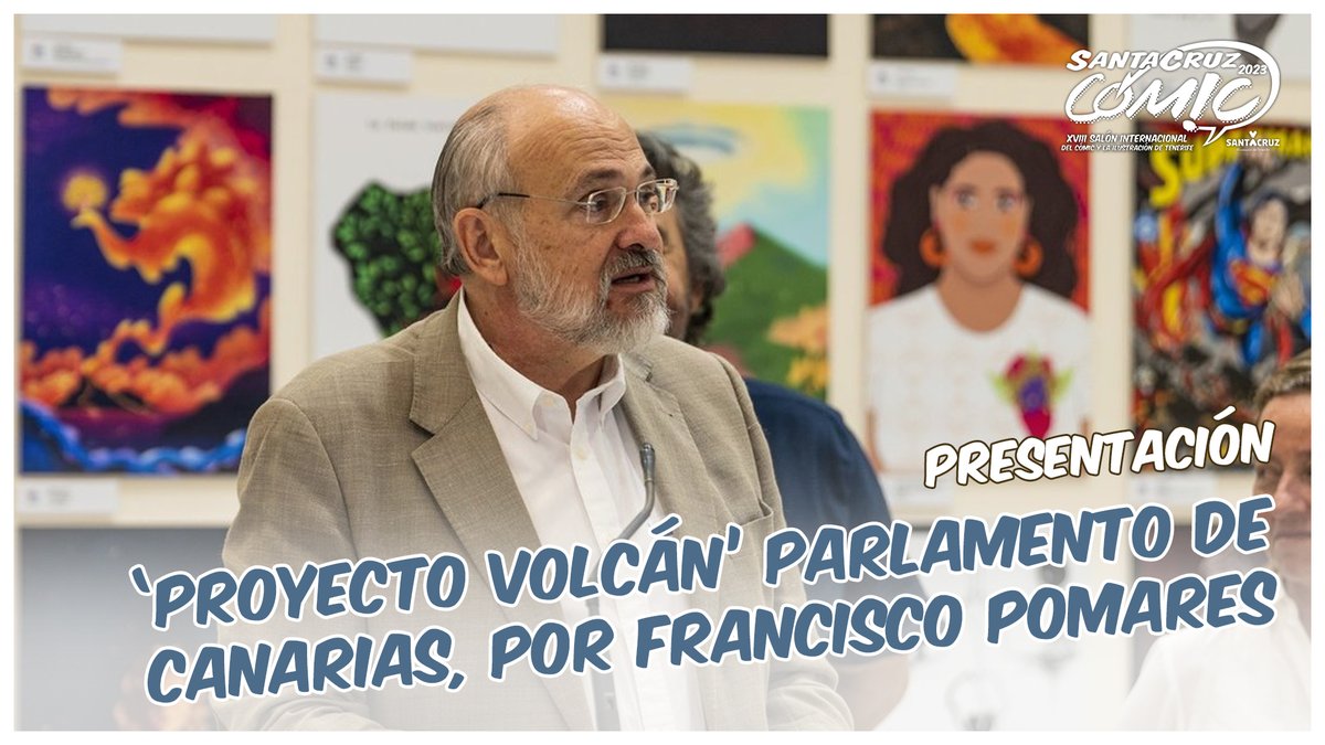 👥 Francisco Pomares Rodríguez, presidente de la Fundación Cine+Cómics, sobre 'Proyecto Volcán': "Ojalá iniciativas como esta permitan a contribuir de alguna manera con la sociedad". 

Puedes escuchar la intervención completa aquí

▶ bitly.ws/Viz6