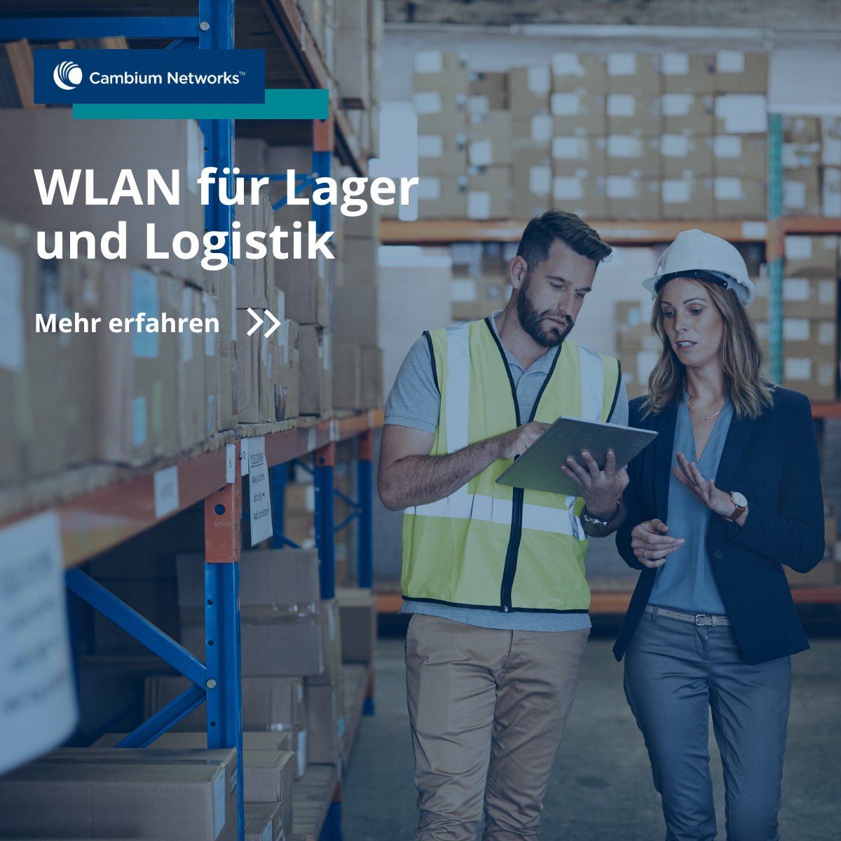 In der Lager- und Logistikbranche findet eine Digitalisierung der Prozesse statt. Dabei sind Datentransfers in Echtzeit sowie IoT-Anwendungen von hoher Bedeutung. Dafür sind unsere WLAN- und Richtfunk-Lösungen bestens geeignet. Mehr erfahren: cambiumnetworks.com/de/markets/wla…. #wlan #wifi