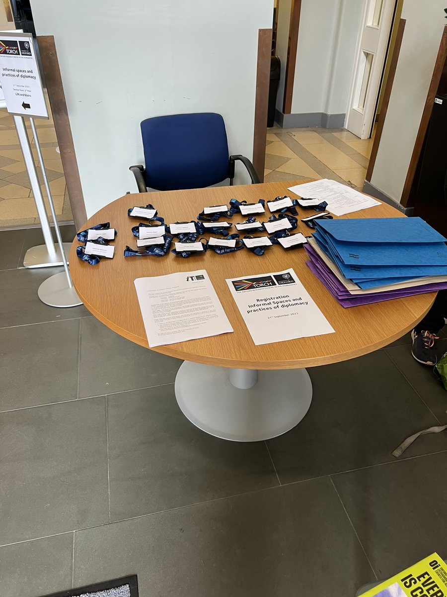 Conference ready! #informalspaces

35 participants from 10 different countries, and exciting papers ahead:

We will be hearing about hunting, dancing, languages of diplomacy, the Napoleonic Wars, trade ships, merchants, enslaved people and abolitionists, and informants and spies