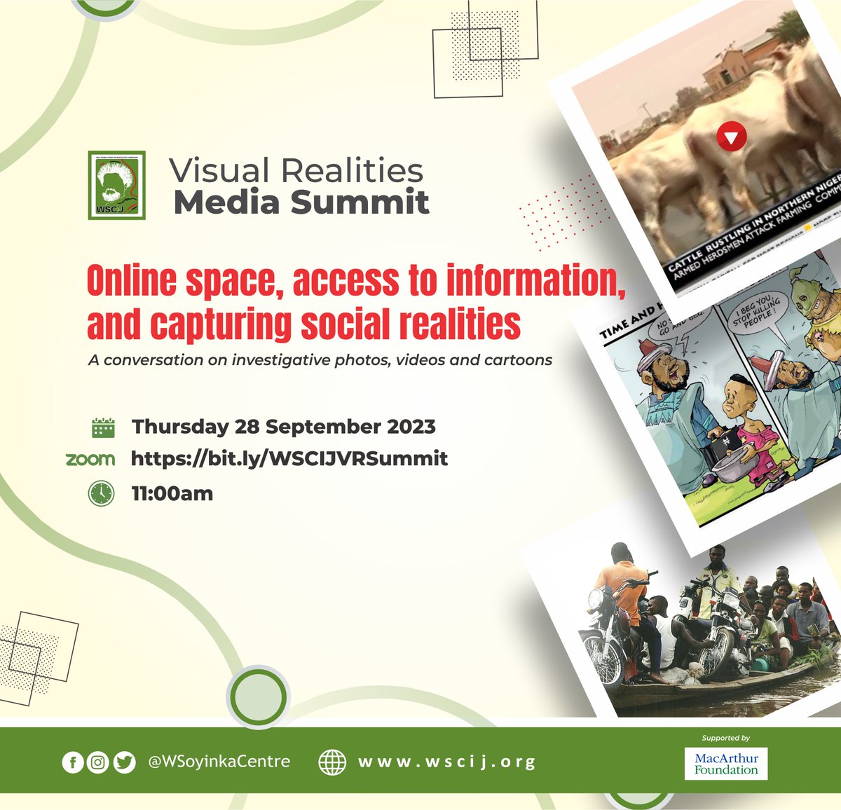 Join Us! The Visual Realities Media Summit is coming your way on September 28th. We'll be exploring online spaces and access to information. 🌐 #VRMediaSummit