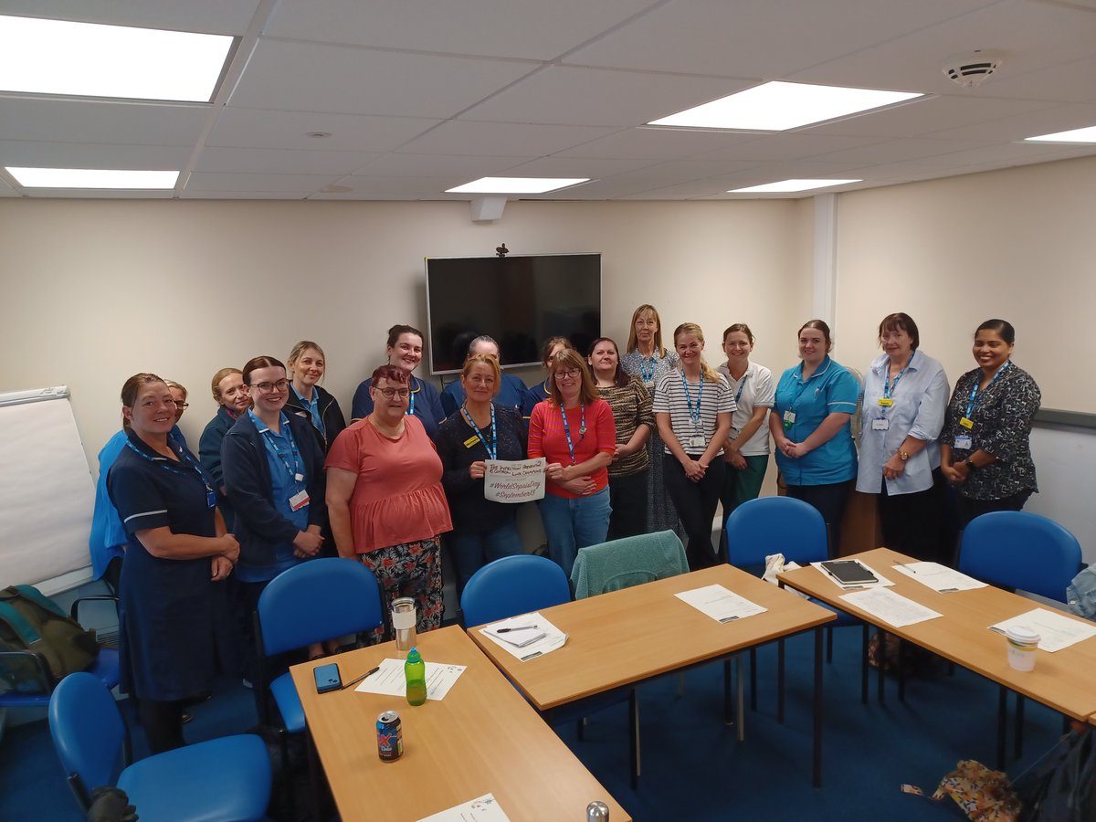 Jacqui Russell (@jacquirussell13) on Twitter photo Great day at the Infection Prevention & Control Link Champion meeting yesterday, at St Mary's Hospital,
<a href="/NHFTNHS/">Northants Healthcare</a>
promoting World Sepsis month with
<a href="/RosieRead10/">Rosie Read</a>
.
<a href="/JulieShepNHFT/">Julie Shepherd</a>
<a href="/KellyBaptiste3/">Kelly Baptiste</a>
<a href="/juicyleaves/">Lucy Jeeves</a>
<a href="/JennyBoyce9/">Jenny Boyce</a>
<a href="/Snow64Snow/">Alison Snow</a>
<a href="/lauren_1013/">Lauren Curran</a> Great day at the Infection Prevention & Control Link Champion meeting yesterday, at St Mary's Hospital,
<a href="/NHFTNHS/">Northants Healthcare</a>
promoting World Sepsis month with
<a href="/RosieRead10/">Rosie Read</a>
.
<a href="/JulieShepNHFT/">Julie Shepherd</a>
<a href="/KellyBaptiste3/">Kelly Baptiste</a>
<a href="/juicyleaves/">Lucy Jeeves</a>
<a href="/JennyBoyce9/">Jenny Boyce</a>
<a href="/Snow64Snow/">Alison Snow</a>
<a href="/lauren_1013/">Lauren Curran</a>