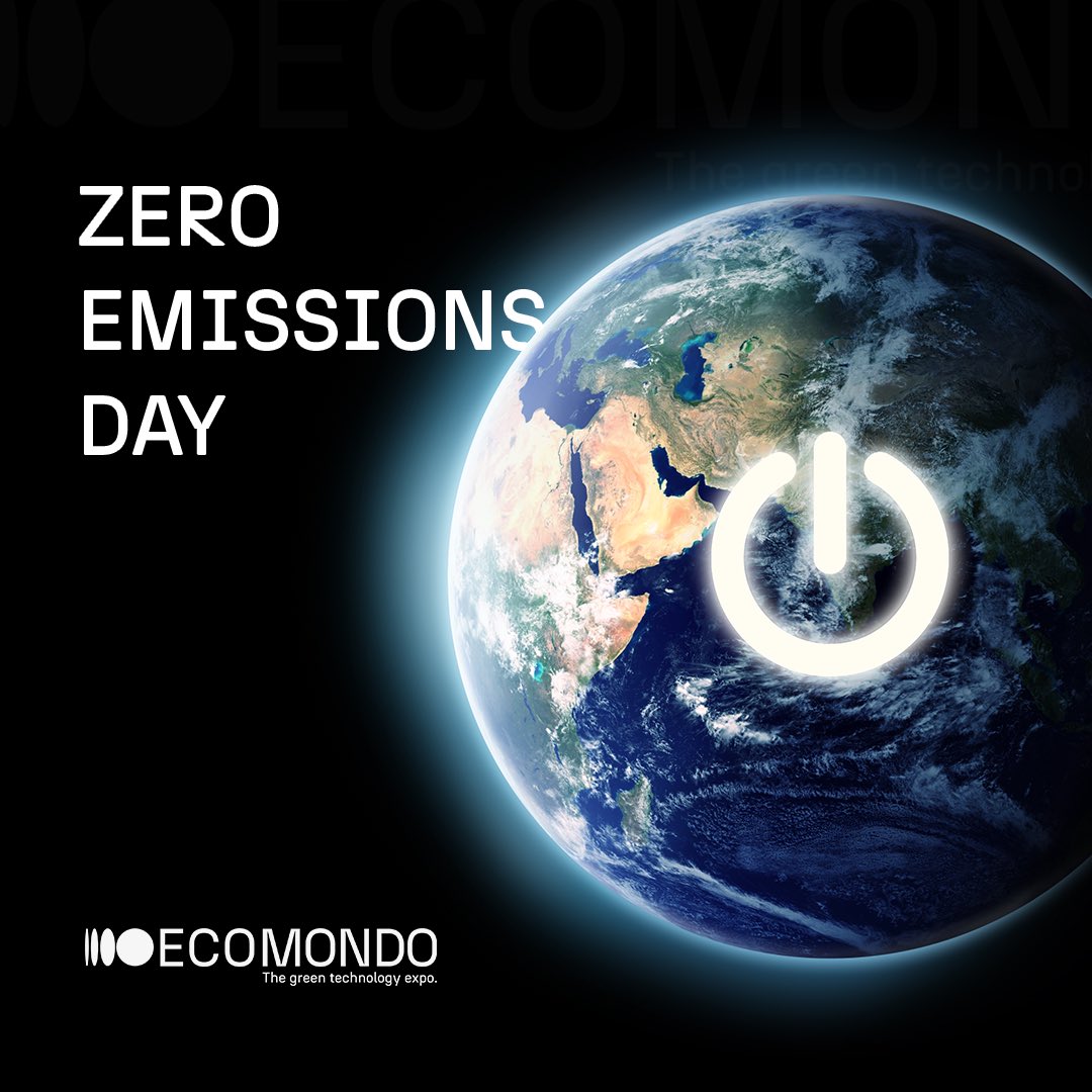 Oggi è #zeroemissionsday. Diamo alla terra una giornata di pausa dalle #emissioni e ripensiamo le nostre abitudini. Questo è il nostro impegno 🌿 bit.ly/3PLTGwb #Ecomondo23 #IEGexpo #transizioneecologica