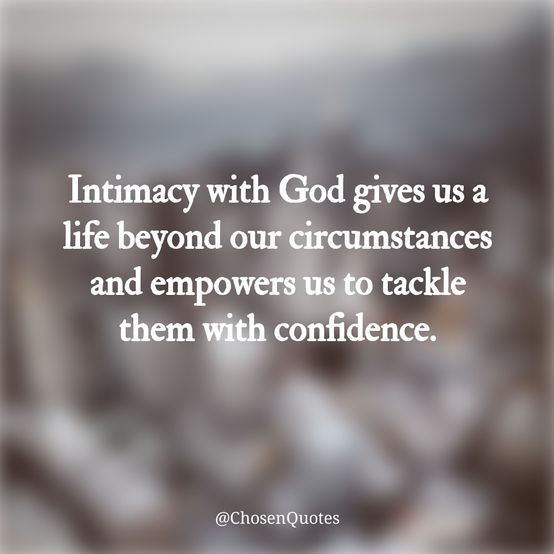 Read more: 🧵👇

#IntimacyWithGod #Circumstances #MajestyAndSovereignty #PersonalPromises #Confidence