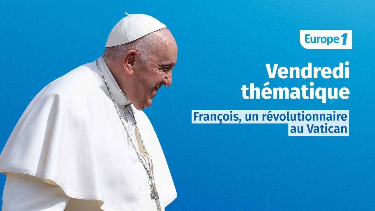 ✝️⛪️ François, un révolutionnaire au Vatican 

C'est le #VendrediThema de cette semaine

➡️ On en parle ce vendredi sur #Europe1 

📌 7h10 : @jmguenois, journaliste au @Le_Figaro et auteur de « Pape François, la Révolution » chez @Gallimard