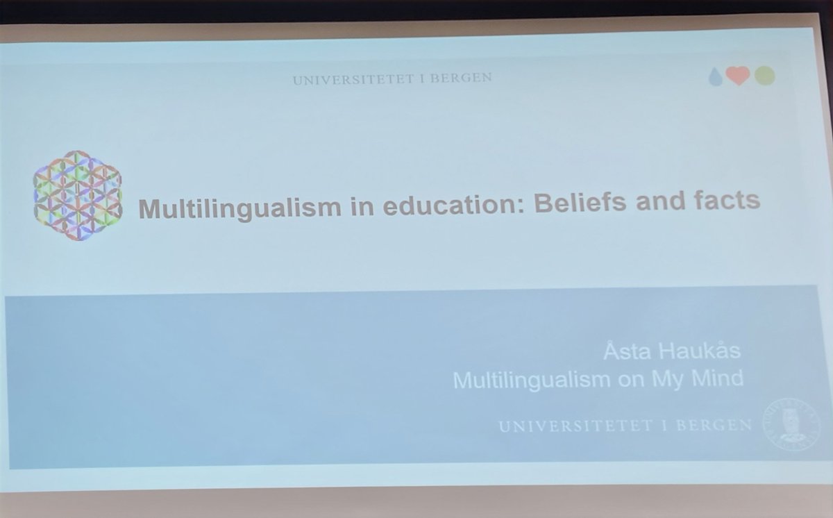Eli-Marie Drange (@elimadr) on Twitter photo Looking forward to our first plenary at I NLTL Conference with <a href="/asta_haukas/">Åsta Haukås</a> at <a href="/uiagder/">Universitetet i Agder</a> What does it mean to be multilingual? Looking forward to our first plenary at I NLTL Conference with <a href="/asta_haukas/">Åsta Haukås</a> at <a href="/uiagder/">Universitetet i Agder</a> What does it mean to be multilingual?