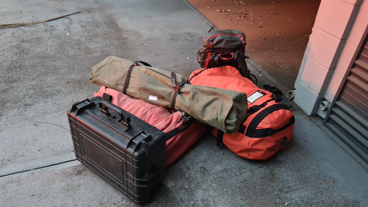 KamBhowany's tweet photo. This one promises to be the adventure if a lifetime! All the bags are out to head to the wild wild West... https://t.co/l0RPpvKnhj