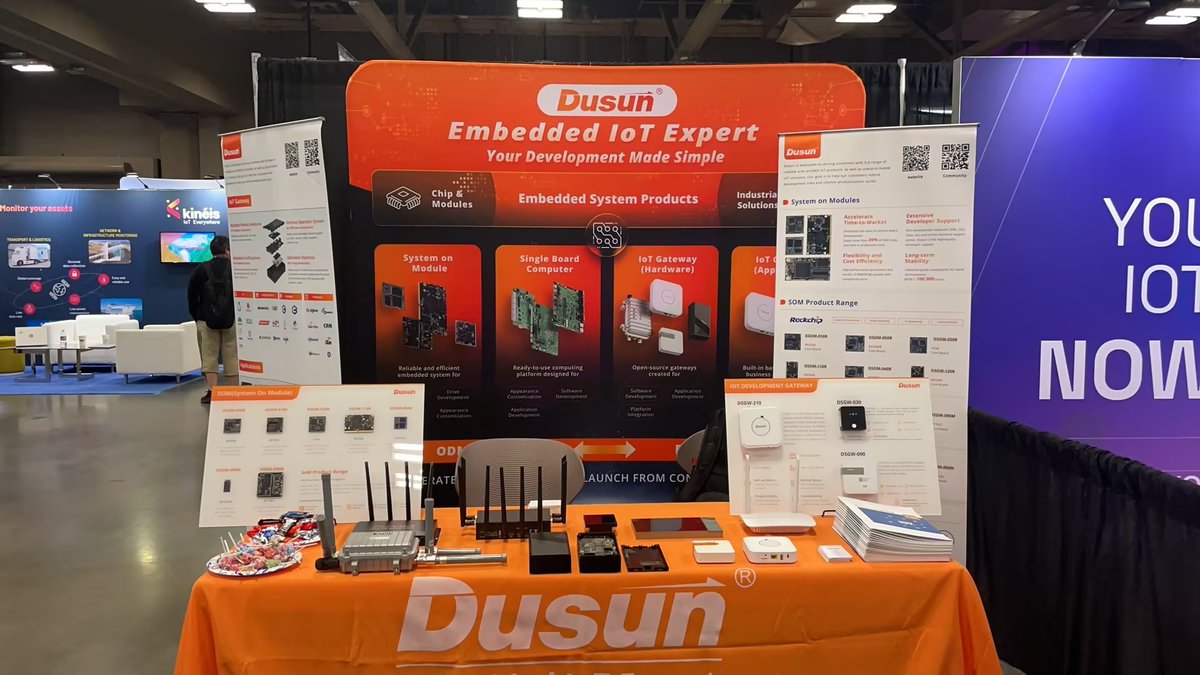 Dusunelectron's tweet image. 👏 👏👏DusunIoT Makes a Stir at Applied Intelligence Live in Texas & IOTE in ShenZhen On September 21st, unveiling our impressive lineup of IoT #embeddedhardware products to both domestic and international embedded engineers as well as IoT enterprises🥳🥳🥳