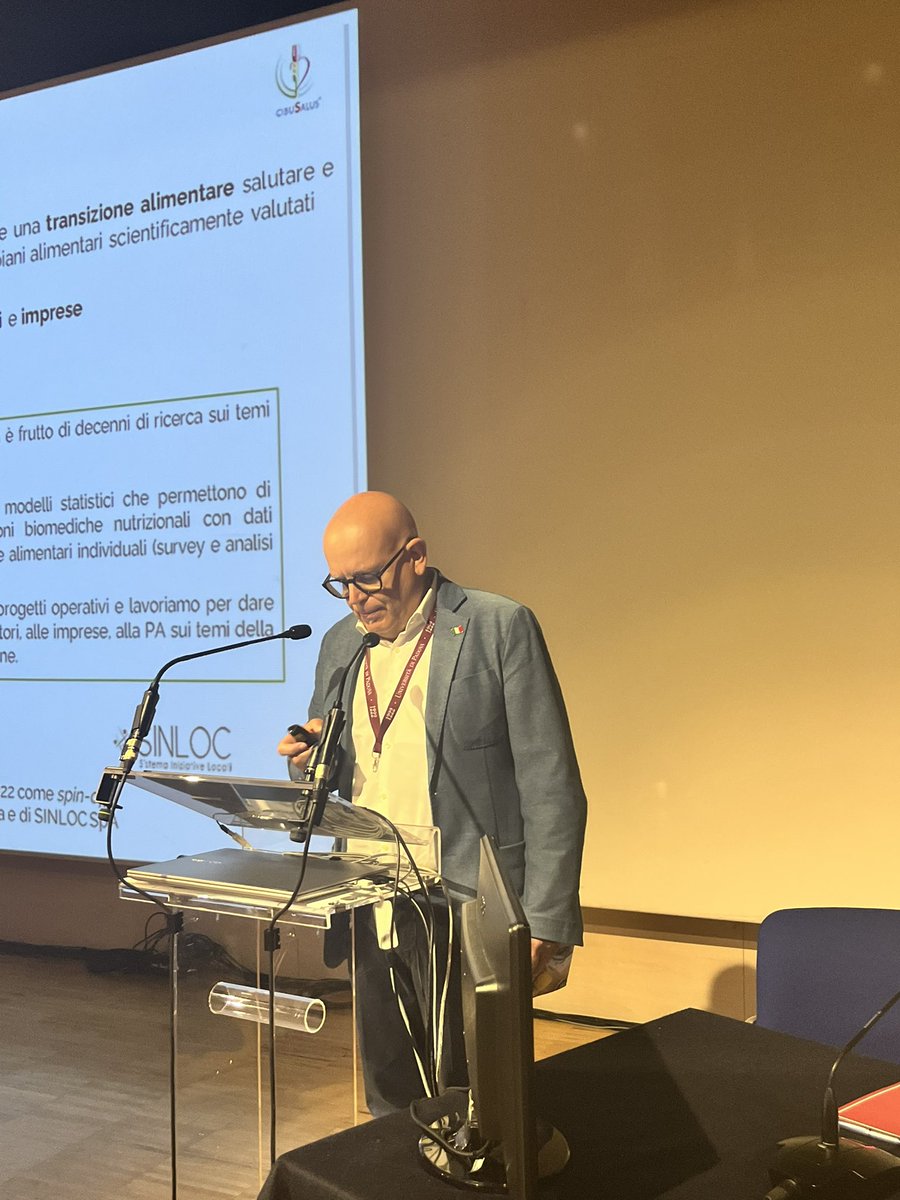 mega_salute's tweet photo. Luca Lanini di CibuSalus.

#megasalute @UniPadova https://t.co/nun2j7UbKp