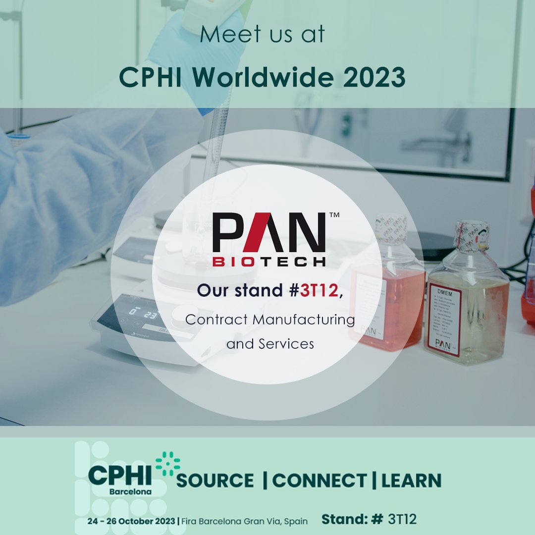 Interested in #cellculture products? Meet us at #CPHIBarcelona 2023 to discuss.
✅Standardized, chemically defined and high-performance cell culture solutions
✅Classical products such as DMEM or RPMI medium
✅Serum-free media, serum replacement
#CPHI2023 #Cellculturedevelopment