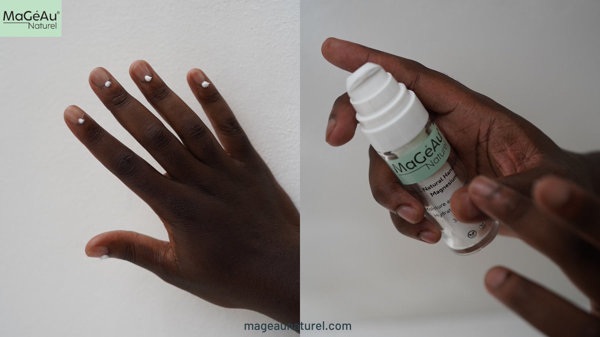 MaGeAuNaturel's tweet image. Our natural hand lotion is not only for your dry hands, in fact, you can use it for healthy nails and hydrated cuticles as well. 

Keep your cuticles moisturised even on days when you can’t touch up your look. 

Discover mageaunaturel.com.

#drycuticles  #handlotion