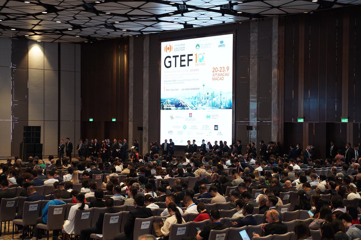 pololikashvili's tweet photo. Being at the 10th Global Tourism Economy Forum in Macao means a lot.
Ten years of success is no small feat, especially in such a dynamic sector and through such challenging times.
I trust we���ll continue shaping the future of tourism together. #GTEF https://t.co/2jVpQnYAHr