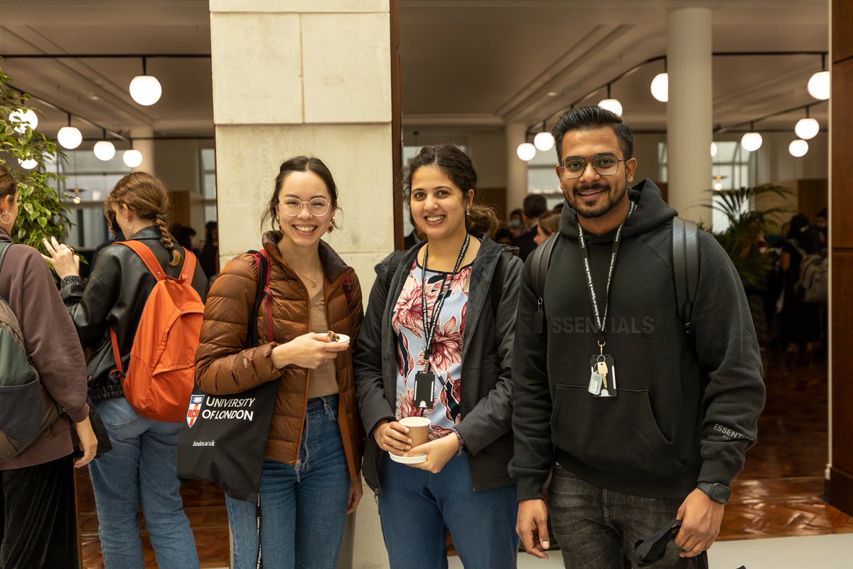UoLondon's tweet photo. We’re excited to invite you to our Student Welcome Fair on 5 October 11am-4pm, a free event for all new University of London students!
Come by to grab a free doughnut & hot drink, register for @SenateHouseLib and learn about our clubs, societies and services.
#BloomSenateHouse https://t.co/Xn6fdE0Qde