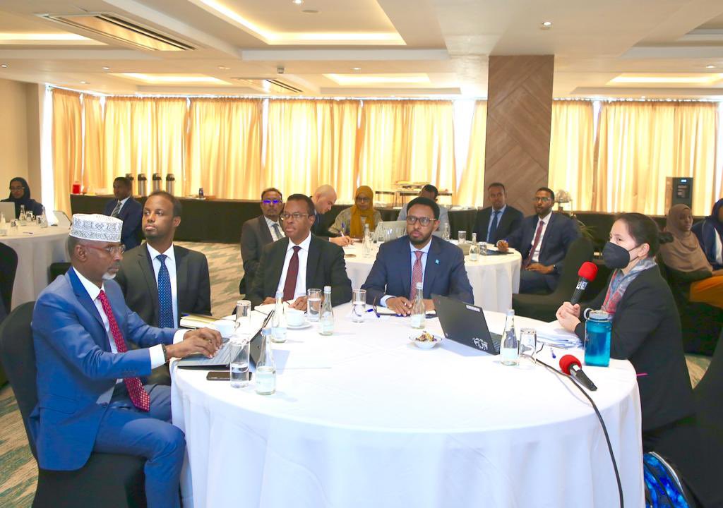 BihiEgeh's tweet photo. Today we have successfully concluded the 6th Review of the ECF reform program with the IMF. We are on track to achieve debt relief by December 2023. This is a national effort across many institutions in #Somalia which will benefit the #Somali people. https://t.co/bCPN1g3s3Y