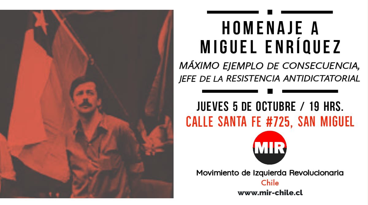 MIR de Chile tweet media