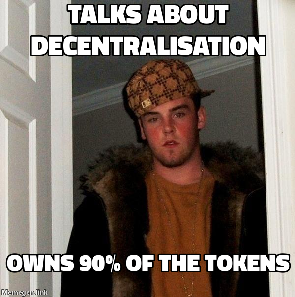 BlockchainGreg's tweet photo. The Token Hoarder's Hypocrisy https://t.co/KE0DNJnlaC