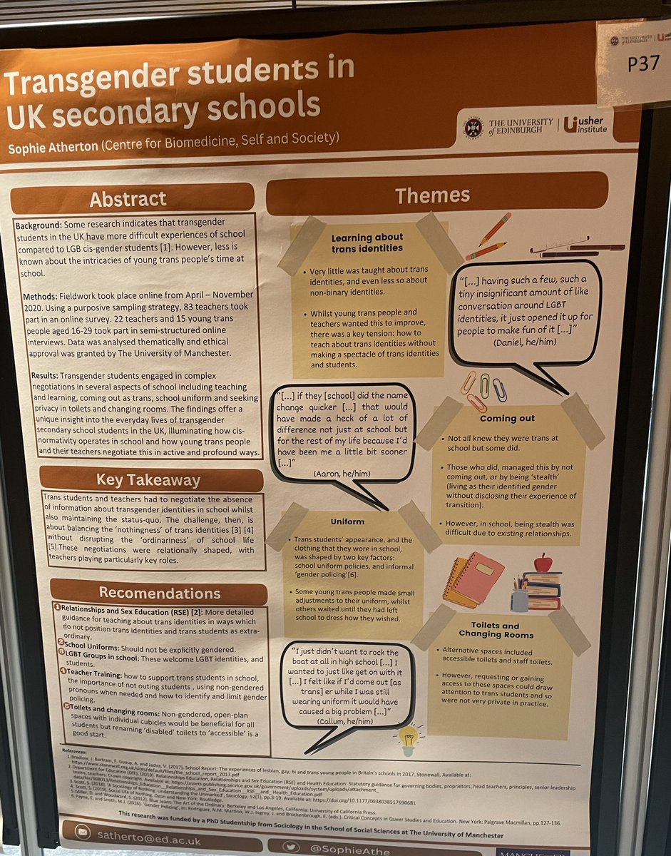 Jaime Garcia-Iglesias jgarciaiglesias.bsky.social (@jgarciaiglesias) on Twitter photo 🔥 The <a href="/EdinUniUsher/">Usher Institute</a> showcase was so lit, the fire alarm went off BUT
😍 it was amazing to see so many amazing posters by <a href="/BiomedSelfSoc/">Centre for Biomedicine, Self and Society (CBSS)</a> colleagues <a href="/SophieAthe/">Sophie Atherton (she/her)</a> <a href="/emmaLNance/">Emma Nance</a> <a href="/MaattCuull/">Matthew J. Cull</a> @alillyf <a href="/PickersgillM/">Martyn Pickersgill</a> 🔥 The <a href="/EdinUniUsher/">Usher Institute</a> showcase was so lit, the fire alarm went off BUT
😍 it was amazing to see so many amazing posters by <a href="/BiomedSelfSoc/">Centre for Biomedicine, Self and Society (CBSS)</a> colleagues <a href="/SophieAthe/">Sophie Atherton (she/her)</a> <a href="/emmaLNance/">Emma Nance</a> <a href="/MaattCuull/">Matthew J. Cull</a> @alillyf <a href="/PickersgillM/">Martyn Pickersgill</a>