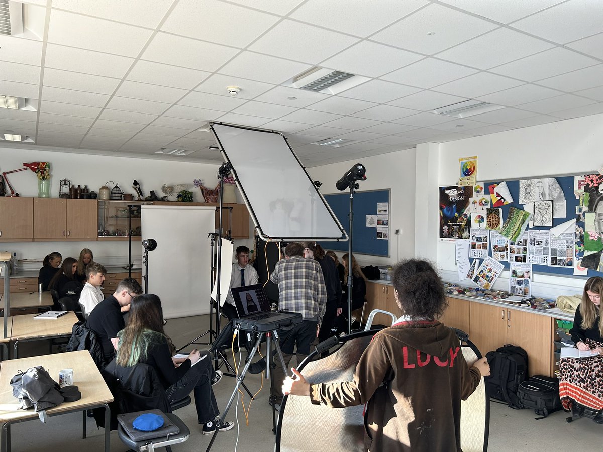 This morning the S3 and Senior Photography pupils had a fantastic professional workshop delivered by local photographer Andy Mather. So many skills and techniques learned. Having fun with peers while capturing high quality images. <a href="/photography_ajm/">Andy J Mather</a>