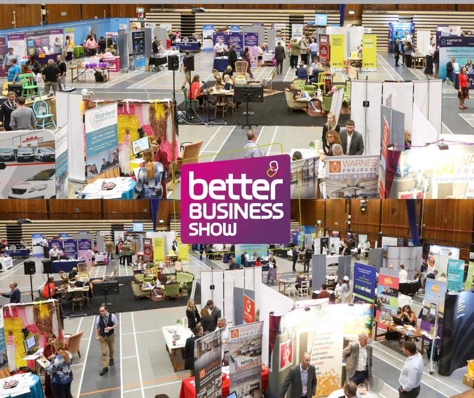 #BetterBiz2023 is OPEN!
We're at Worthing Leisure Centre #FreeEntry

Over 80 Exhibitors
#googledigitalgarage Workshops
Speed Networking Session
Pop Up Escape Room
Much more
 #TogetherBusinessIsStronger #BeInspired #BePromoted #Worthing #Adur #BusinessExpo