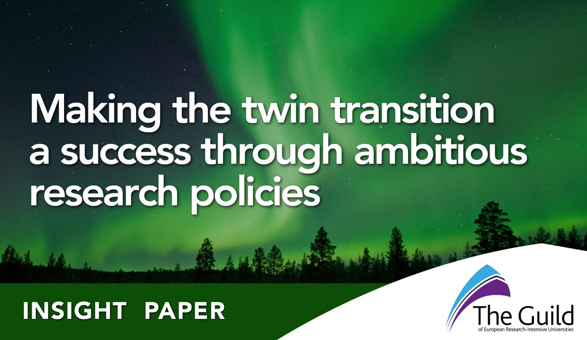 The Guild (@guildeu) on Twitter photo 📢 We are pleased to announce the publication of "The Twin Transition Century" authored by <a href="/mortendaehlen/">Morten Dæhlen</a>. This paper discusses the key questions for #research that underpin the challenges of the #digital and #green transitions.
🟢 Read the paper: bit.ly/3sZWnBo
This 📢 We are pleased to announce the publication of "The Twin Transition Century" authored by <a href="/mortendaehlen/">Morten Dæhlen</a>. This paper discusses the key questions for #research that underpin the challenges of the #digital and #green transitions.
🟢 Read the paper: bit.ly/3sZWnBo
This