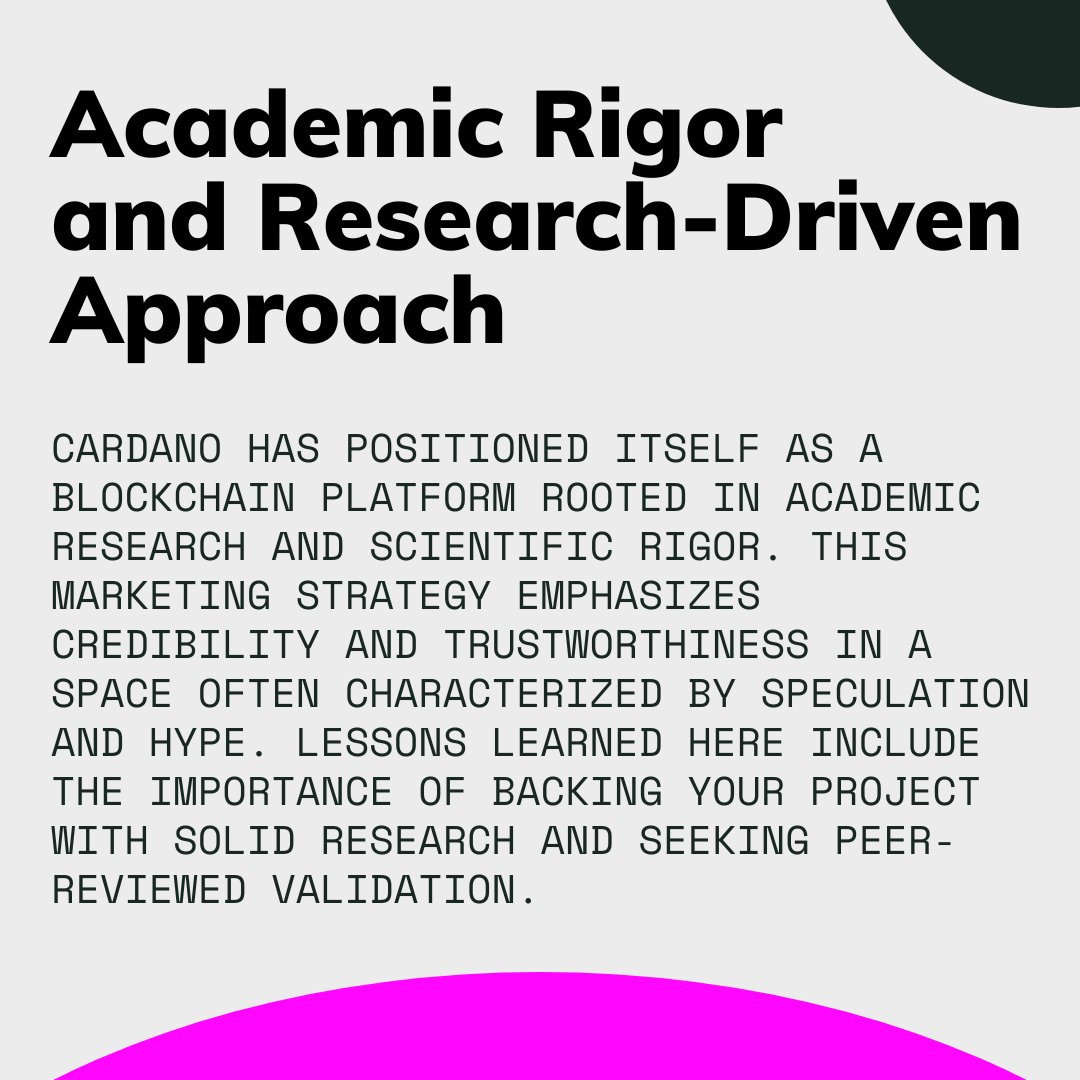 lunavisionio's tweet image. 🔍 Back Your Project with Solid Research:

Just as @Cardano it&apos;s imperative to back your #blockchainproject with research.

Rigorous analysis and evidence-based design can instill confidence in users, investors, and community.

How do you see the role of research in blockchain?💬