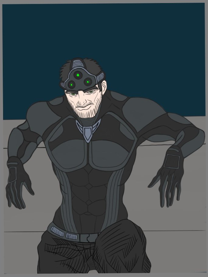 Update of this Sam Fisher / Zero fanart.💚🖤💚🖤 Slow process again.🥺🥺🥺 #SplinterCell #SamFisher #fanart #videogames #sketch #digitalart #R6Community #R6Zero #R6S #RainbowSixSiege #WeR6Community