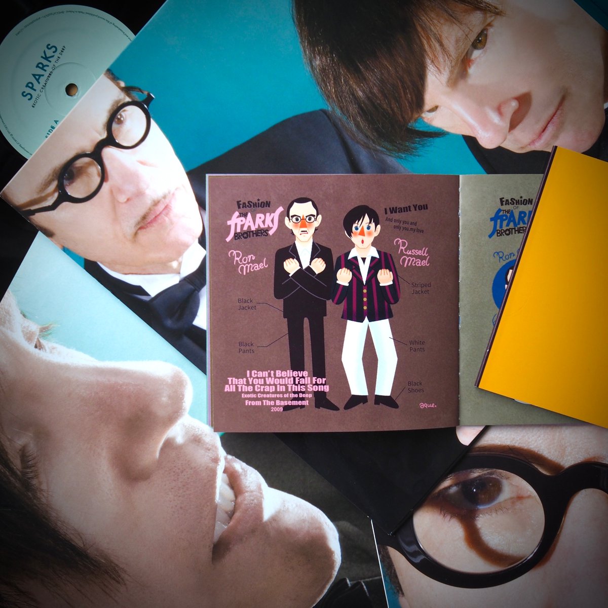 tectecs2023's tweet photo. 💫GOODS紹介💫 Sparks Fashion Catalogue
あくざわめぐみ( @aque_meg )の
「Sparks Fashion Catalogue」より。
「From The Basement」での二人の振り付け、
真似したくなっちゃいます❣️
https://t.co/kXPV4taKgG
@sparksofficial
#Sparkstember Day21
#ExoticCreaturesOfTheDeep https://t.co/svl0CWM7fg