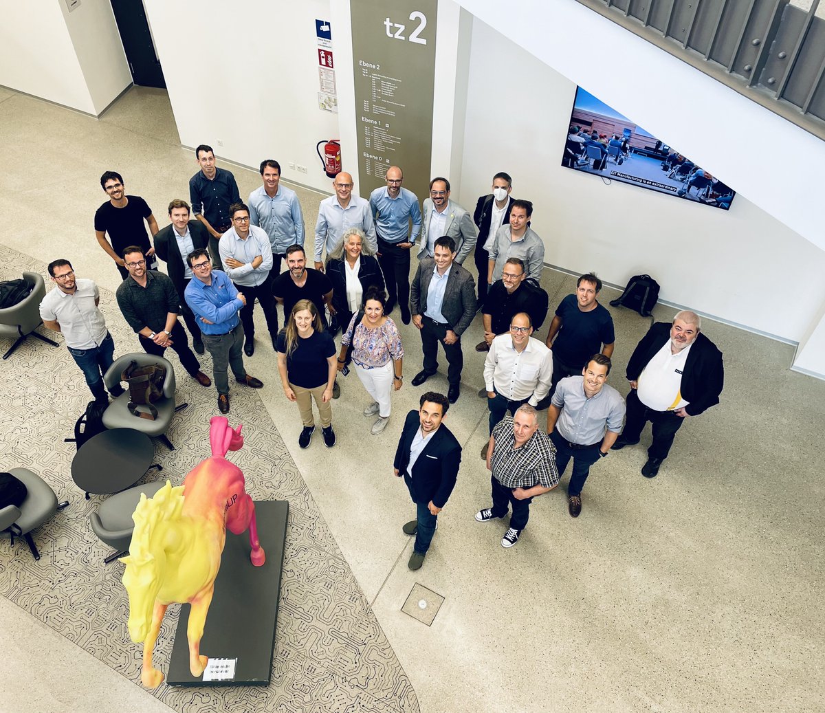 Incus3D's tweet photo. Last week, Additive Manufacturing Austria visited our facility in Vienna and had a glimpse into Incus' lithography-based metal manufacturing process. This visit was not just about exploring new technology but also about fostering collaboration and synergies. #incus3d #3dprinting https://t.co/bjlPmRNcYF