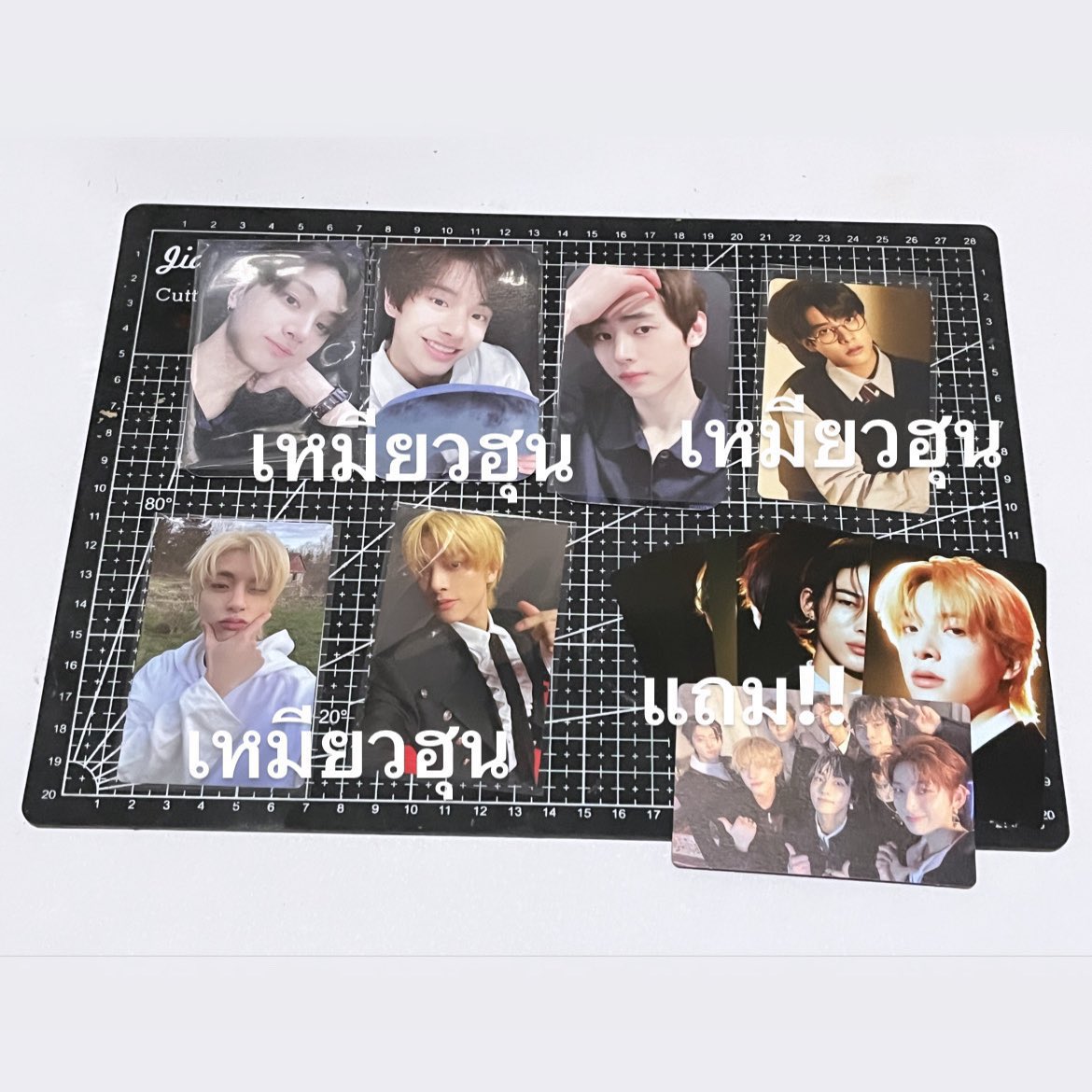 meowhoon__'s tweet photo. Pls รีทวิตขายหมดสุ่มแจก 50

พร้อมส่ง ems

เหมากอง 800 -. (พร้อมโอน 750)
การ์ดหมอน เจย์ เจค ซองฮุน
การ์ดเจค standard edition 
การ์ดเจคฮู้ด weverse 
การ์ดเจค choker
!!แถม การ์ดอัลบั้ม weverse ทั้ง 8 ใบ !!

สอบถามเพิ่มเติมได้ค่ะ 
#ตลาดนัดenhypen #ตลาดนัดเอนไฮเพน 
#ตลาดนัดengene https://t.co/irChYGr24s